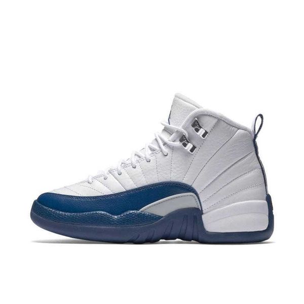 

2021 mens womens basketball shoes 12 12s jumpman xii french blue platinum men high low sports sneakersarb2