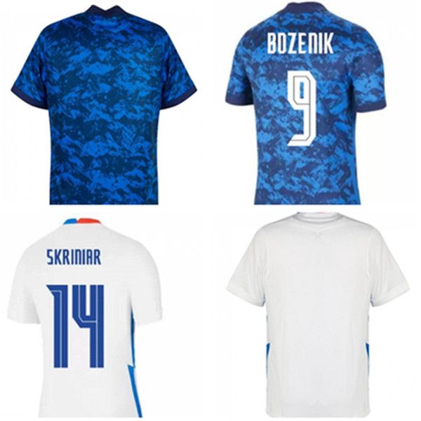 

2021 slovakia national soccer jerseys 21 22 bozenik skrtel moravec skriniar hamsik lobotka home biue away white team football shirts maillot, Black;yellow