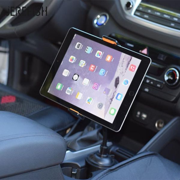 

cell phone mounts & holders universal tablet car holder for galaxy 7-10 inch adjustable cup mount with cable clip