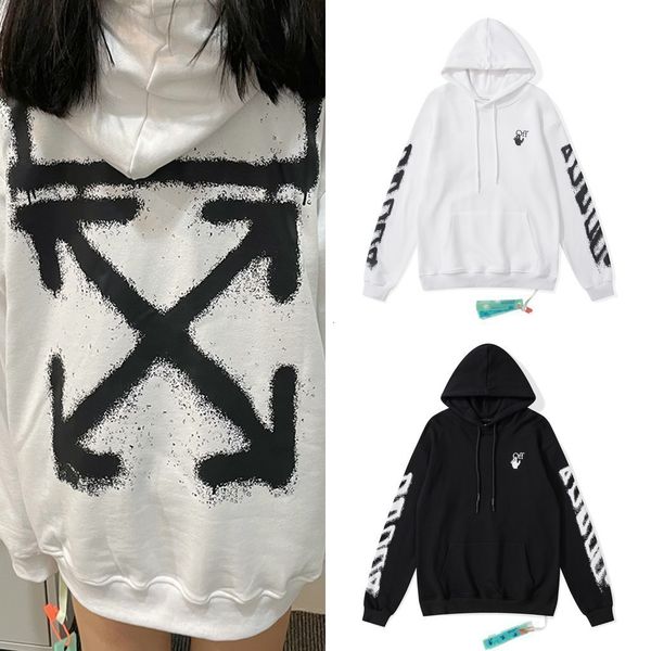 

chaopai off splash arrstyle dyed print loose casual hoodie style men's and women's thin jacket, Black