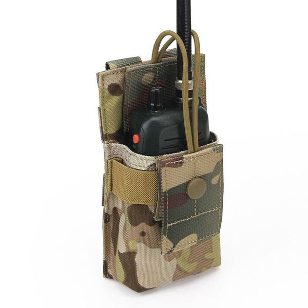 

outdoor interphone storage bag 1000d tactical radio pouch walkie holster talkie holder waist belt molle bags
