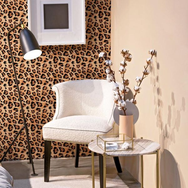 

self-adhesive leopard wallpaper waterproof simulation animal household diy art personality creative decoration wallpapers