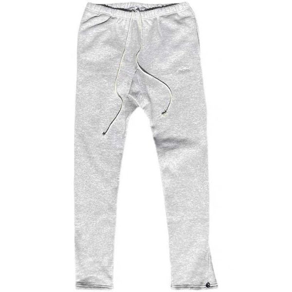 

men's pants ask micro la snowflake grey sports casual loose high street viber embroidered snap fleece cotton pants men's, Black