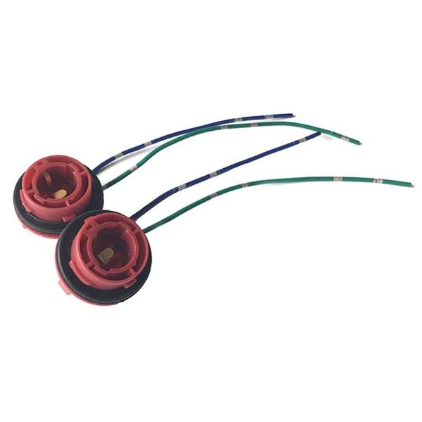 

other lighting system 2pcs 1156 bulb socket ba15s lamp holder adapter base connector for brake lights harness car accessories