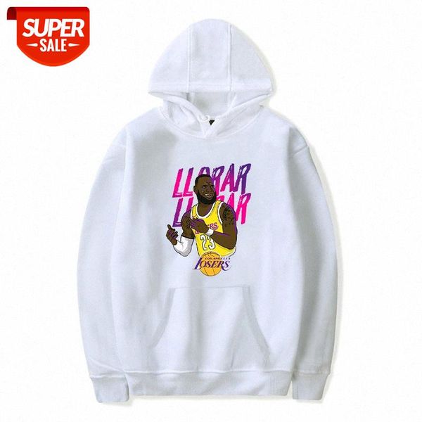 

james lebron print sweatshirt and fleece hoodie sportswear #pb5c, Black