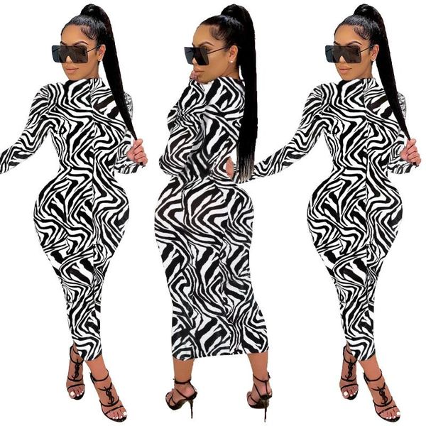 

two pieces dress leopard ankle-lendth bodycon fitness women ladies wear cloth xxl casual dresses, Black;gray