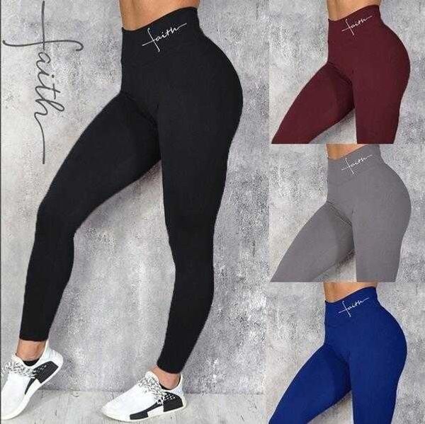 

wear sports mesh yoga pants for women high waist legging fitness clothing female faith sport gym leggings tights, Black