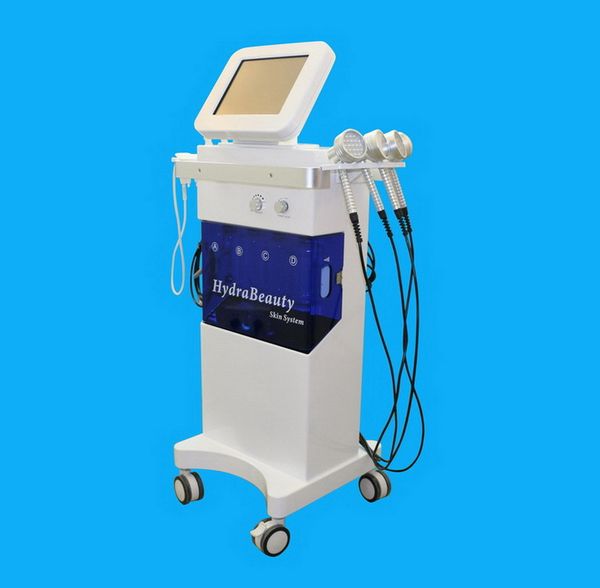 Multifunzionale Hydra Dermoabrasione Oxygen Jet Peel Vacuum Pen BIO Microcurrent PDT Bio-Light Therapy Cura della pelle Rimozione delle rughe