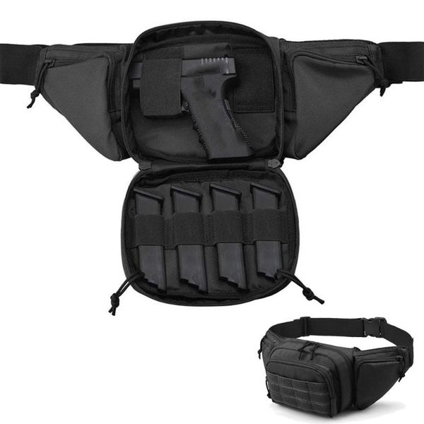 

outdoor bags tactical gun waist bag holster chest military combat camping sport hunting athletic shoulder sling x261a