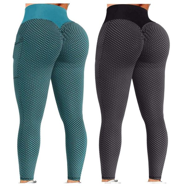 

women's leggings plus fashion 2pc womens stretch fitness running gym sports pocket active pants vetement femme 2021, Black