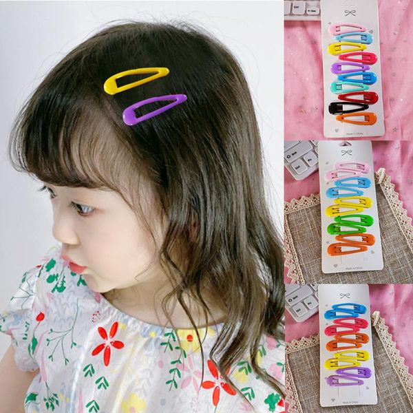 

hair accessories 5-10 pcs/set girls cute cartoon animals fruit 5 cm hairpins children lovely clips barrettes headband kids, Slivery;white