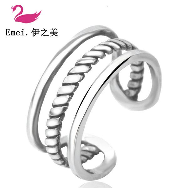 

ring female jewelry thai silver joint three