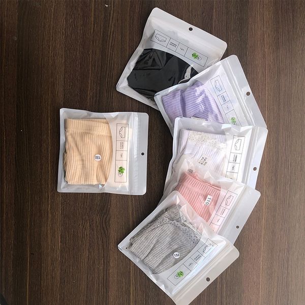 6 pcs bebê menina calças de segurança anti exposição boxers de verão fino leggings fino shorts algodão underwear atacado