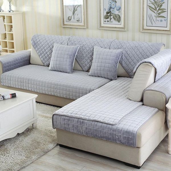

chair covers sofa cover reversible towel pillowcase soft flannel polyester skin-friendly protection home living room decor
