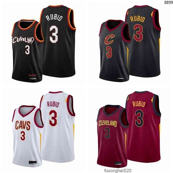 

2022 printed clevelandcavaliersmen basketball ricky rubio 3 2021 trade black edition city jersey