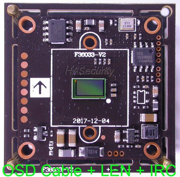 

(1080p) ahd / cvi/tvi/ cvbs 1/2.7" galaxycore gc2023 gc2033 cmos fh8536 cctv camera module pcb board +osd cable,irc+cs 3mp lens ip came
