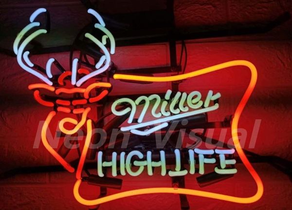 

17*13 neon signs light real glass tube handmade neon beer bar sign t037