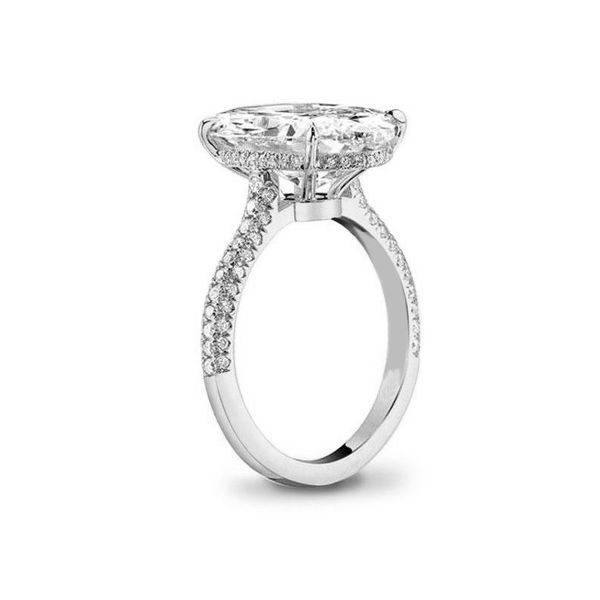 

us size 4-10 luxury jewelry large diamond ring real 925 sterling silver oval cut white z gemstones women wedding band ring gift 454 q2, Slivery;golden