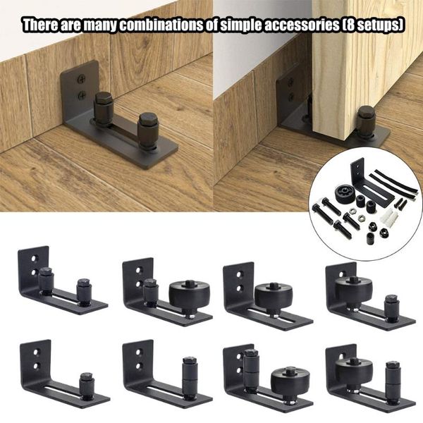 

waste bins sale adjustable sliding bottom floor guide clips w/ screws wall mount door stay roller fittings