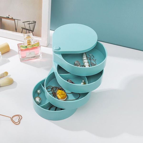 

storage boxes & bins vanzlife rotating jewelry wearing receive a case necklaces earrings ou box web celebrity pack multilayer