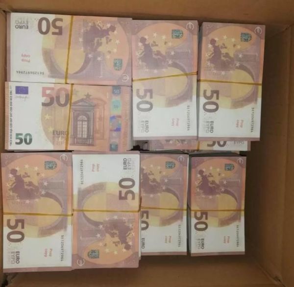 

fake prop money j1 currency bbngk 100pcs/pack euros eur movie billet dollars bra 100 counterfeit 20 faux play vfcsr