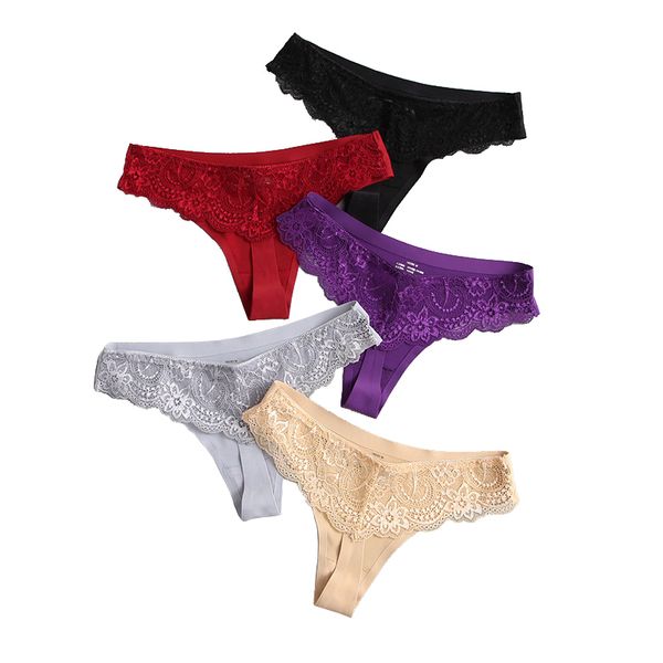 

women panties edge slips lingerie girls underwear boyshort women's underpants thong hip up broek knickers, Black;pink