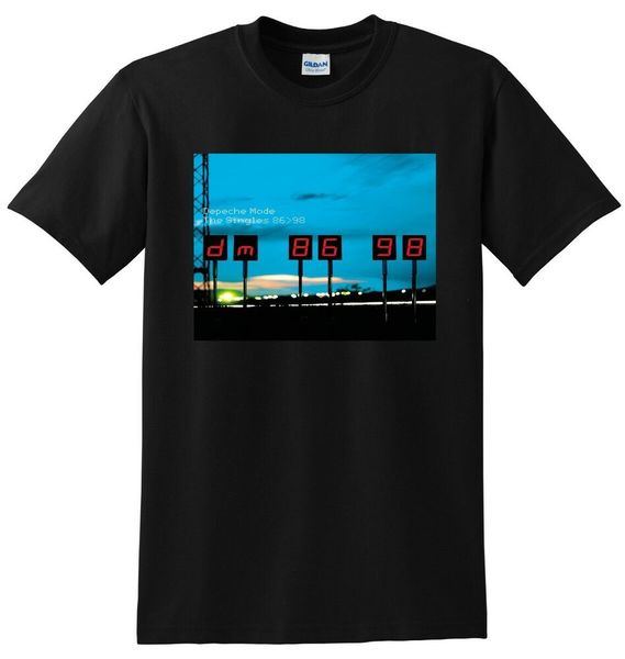 

depeche mode t shirt the singles 86 98 small medium large xl, White;black