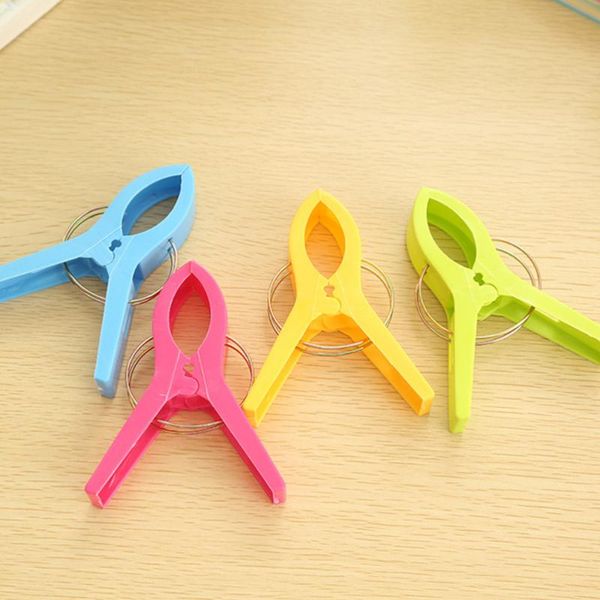 

clothing & wardrobe storage 8pcs beach towel clips bright color chair jumbo size for pool loungers (random color)