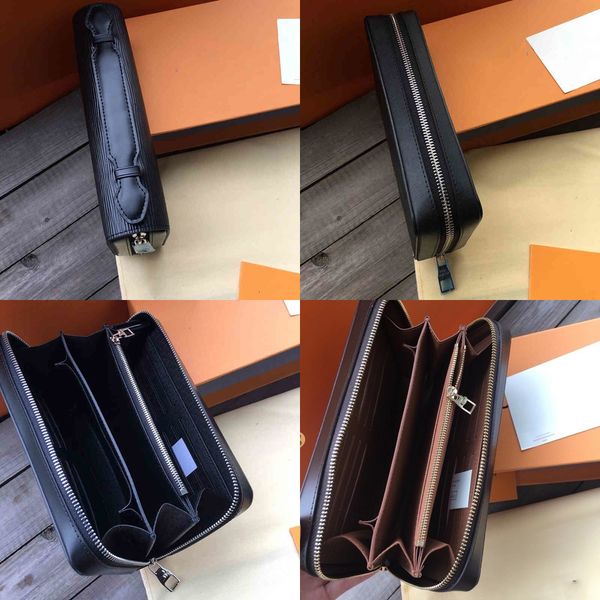 

bags women classic genuine leather business long wallet qurses