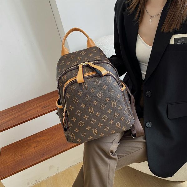 

backpack style yilian fashion mini for women 2021 lapidary soft leather high texture stylish casual women's bag