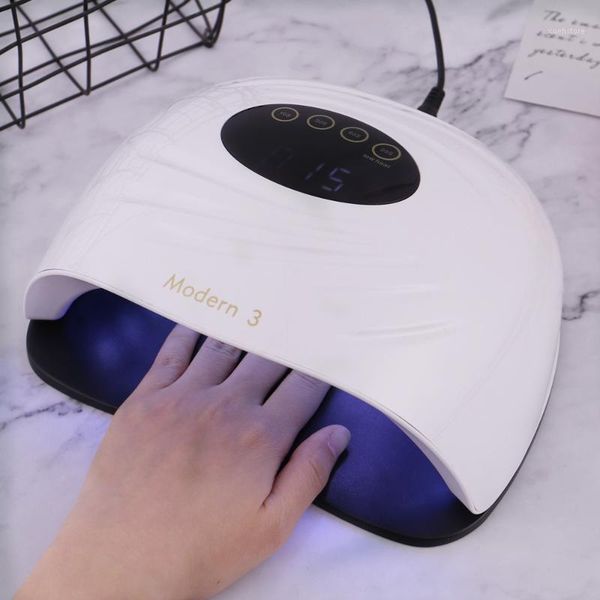 

portable uv lamp 45pcs leds nail dryer for all gel polish dual power quick drying curing with smart automatic sensor1