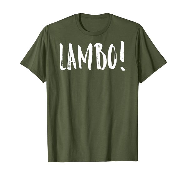 

lambo funny rap saying graphic gift t-shirt, White;black