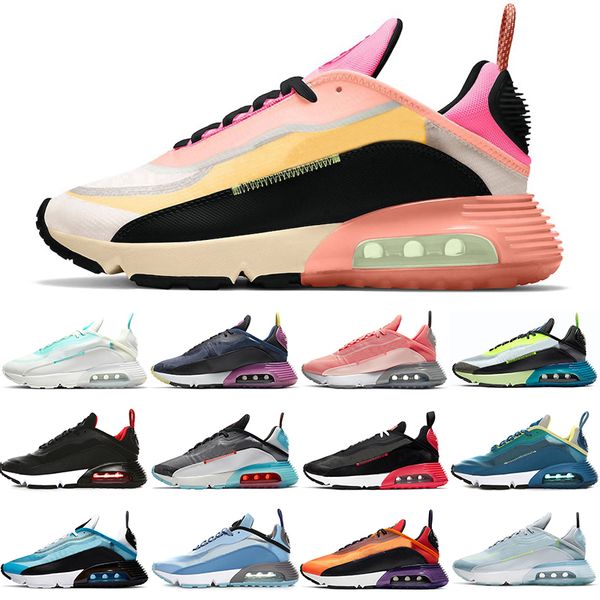 

2090 running shoes 2090s bred pure platinum usa speed yellow pn duck camo dust fire pink clean white walking sneakers trainers outdoor sport