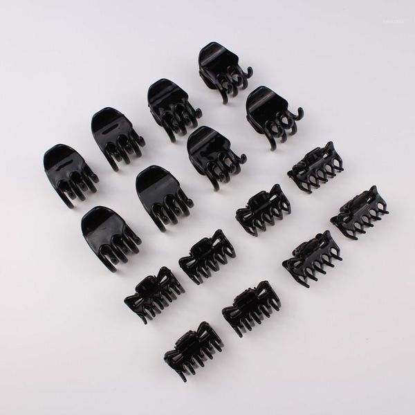 

pcs fashion women hair accessories black plastic mini hairpin clip clamps for girls styling tools1