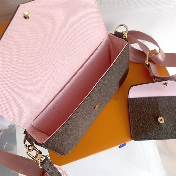

pouches multi pochette fÃ©licie shoulder bag luxury women's handbag crossbody highquality designer waistbag 17x9.6x3.5cm m80091
