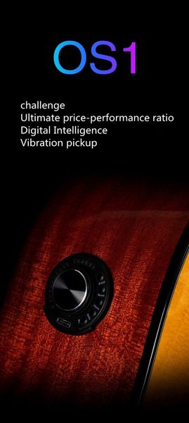 

folk classical guitar double os1 bluetooth vibration pickup
