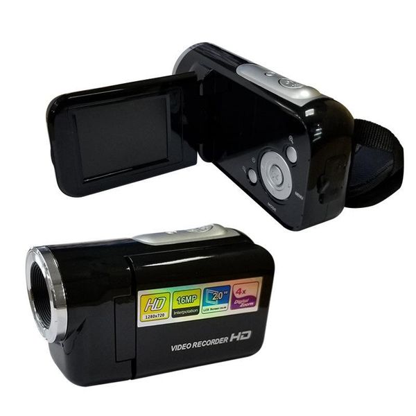 

mini cameras video camcorder 2 inch tft display 16 million pixels hd handheld digital camera 4x zoom recorder