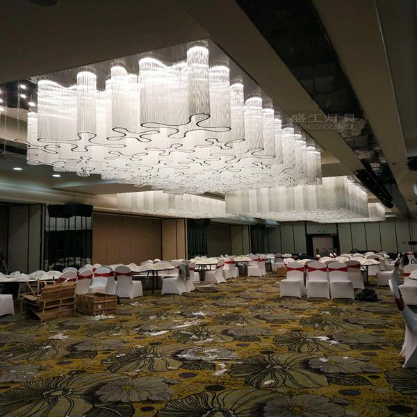 

ceiling lights large crystal lamp in the banquet hall of jewelry store sales department rectangular el lobby