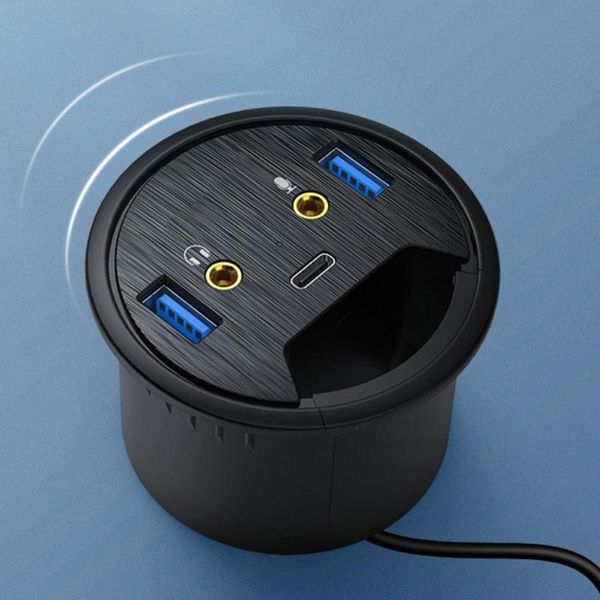 

hubs 150cm usb hub c grommet instant response usb3.0 5gbps transmission power adapter for pc lapaccessories