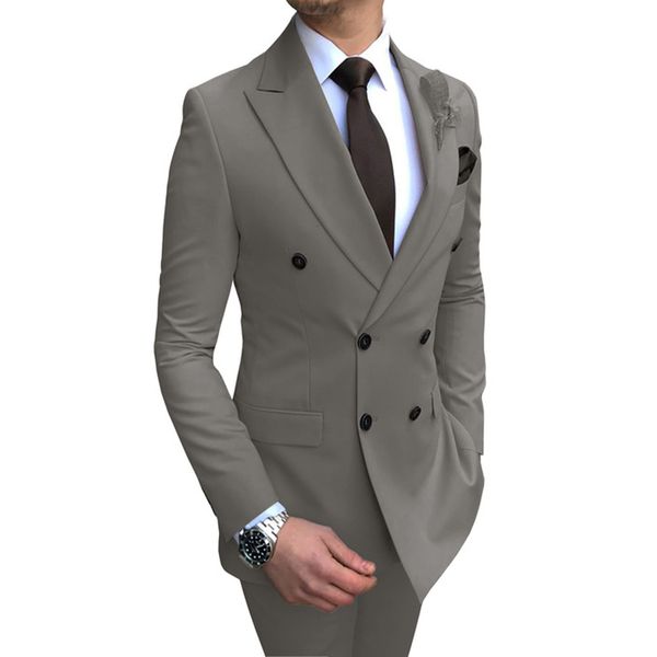 

men's suits & blazers i've seen two casual fine fitting groomsmen of grey business-- ivory lapel-- for the wedding suit-- blazer p, White;black