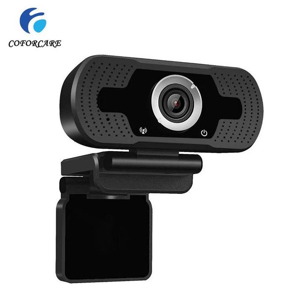 

cameras coforcare webcam usb hd 1080p camera dual microphone live auto focus for skype android tv pc
