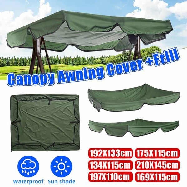 

shade waterproof awning cover swing canopy sunshade outdoor garden dust sun shelter seat rain covers replacement