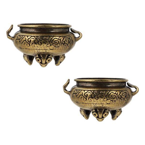 

fragrance lamps 2pcs vintage incense chinese style home decorations