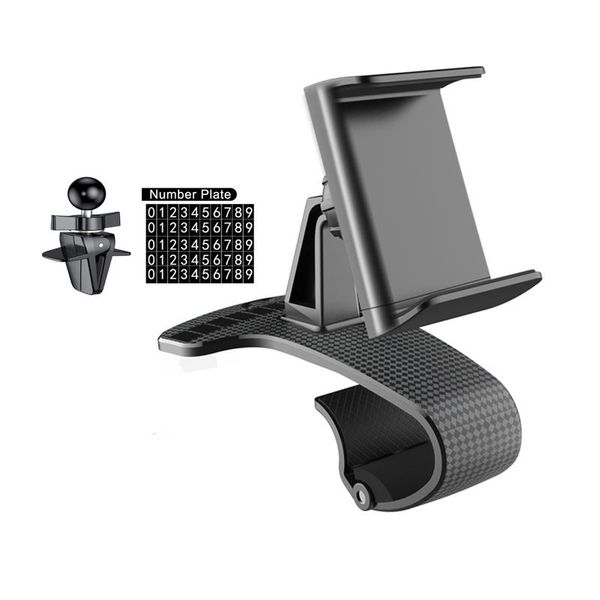 

car phone holder universal gps navigation dashboard mobile clip hud design mount in numbers cell mounts & holders