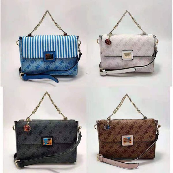 

new messenger women's single gues shoulder bag fashion printed buckle