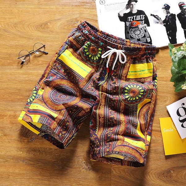 

a 610 new shorts in the summer of 2021 men loose camouflage personality five minutes of pants han edition beach pants pants in th, Blue