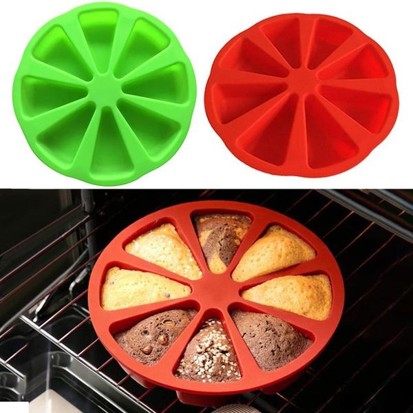 

baking mold 8 points scone cake home used in microwave tool silicone bakeware & pastry tools