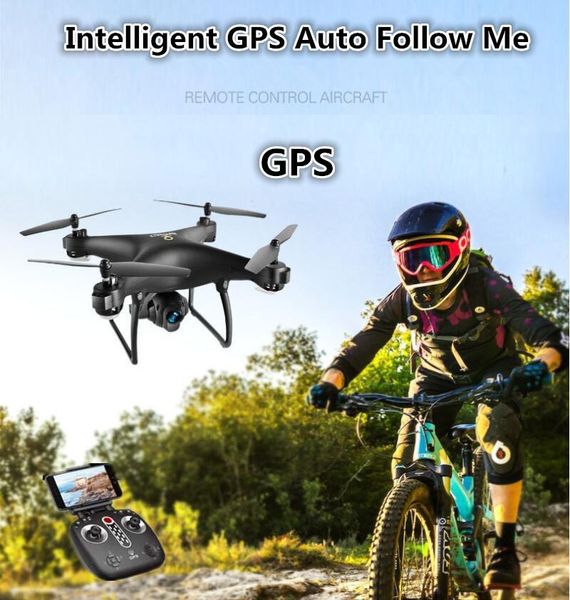 

professional gps follow me remote control rc drone x25gwf 720p adjustable hd camera headless/surround mode smart quadcopter drones
