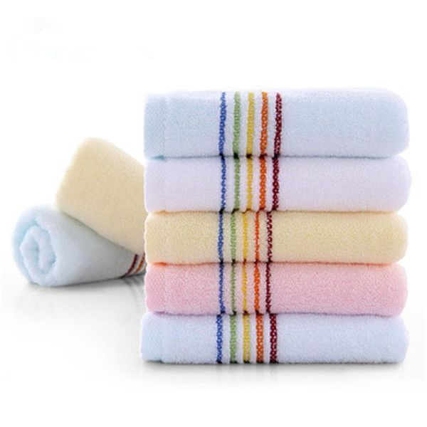 

towel 33x72cm cotton rainbow for family outdoor jacquard