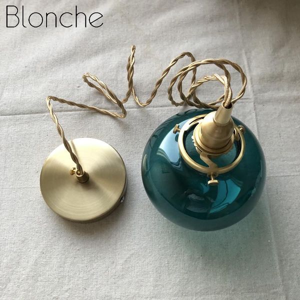 

modern glass pendant lights simple led hanging lamp for dining room bedroom kitchen bar home decor lighting fixtures copper e14 lamps